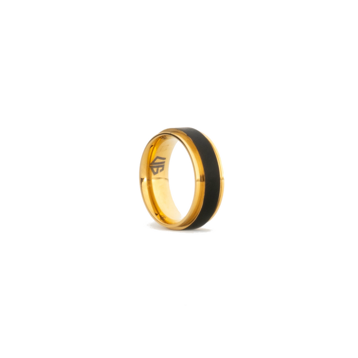 UG Anillo Orum Dorado y Negro