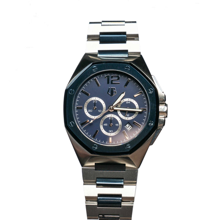 Impulse Watch, Blue and Silver