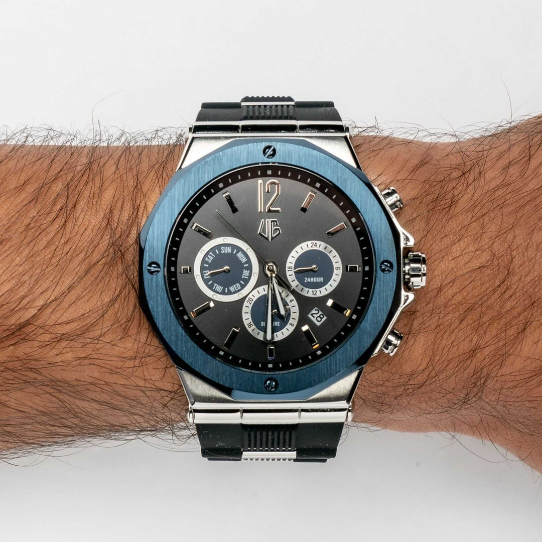 Impulse Watch, Blue and Black